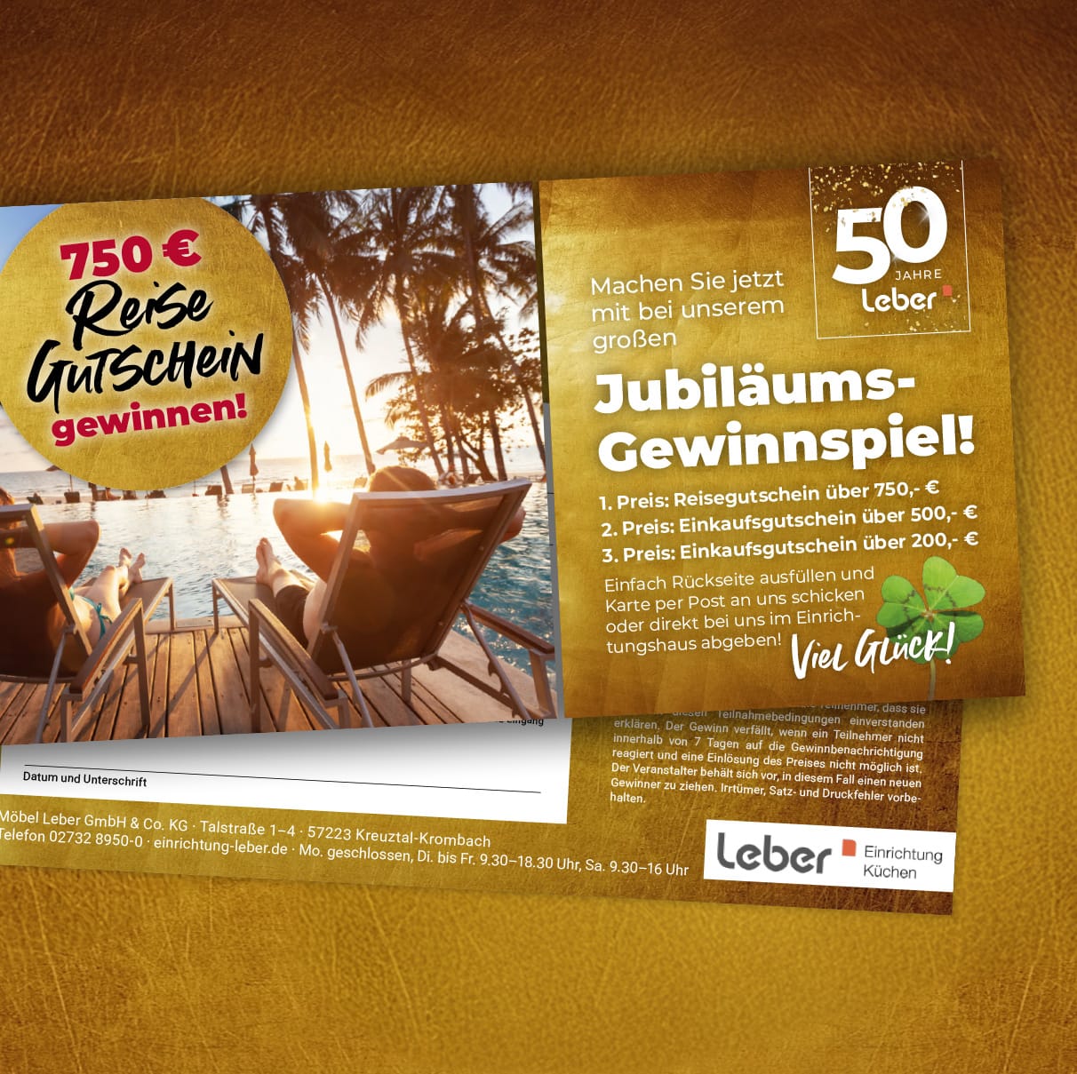 Leber Jubilaeum MP Kachel Slide 25 04 27 gewinnspielkarte Leber Jubilaeum MP Kachel Slide 25 04 27 gewinnspielkarte
